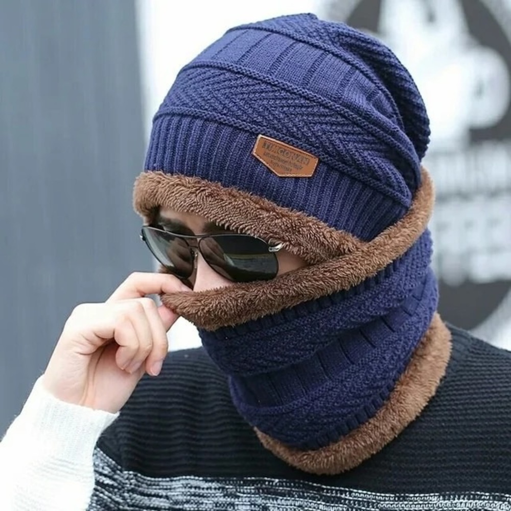 Warm and cozy hat set